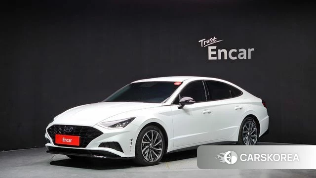 Hyundai Sonata (DN8) 2022 Белый из Кореи