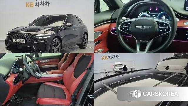 Genesis GV70 2021 Черный из Кореи