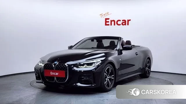 BMW 4 Series (G22) 2021 Черный из Кореи