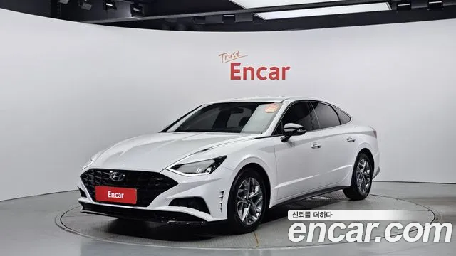 Hyundai Sonata (DN8) 2022 Белый из Кореи