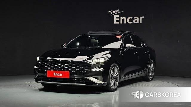 Kia K8 Hybrid 2023 Черный из Кореи