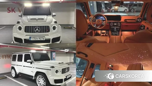 Mercedes-Benz G-Class W463b 2019 Белый из Кореи