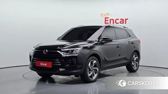 Ssangyong Beautiful Korando 2023 Черный из Кореи