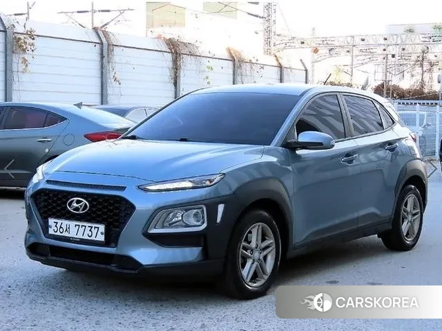 Hyundai Kona 2018 Серебристо-серый из Кореи