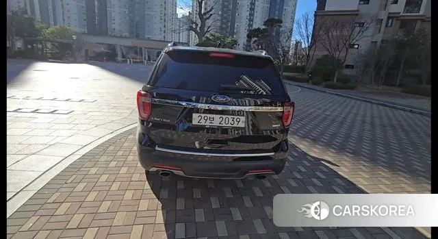 Ford Explorer 2018 Черный из Кореи