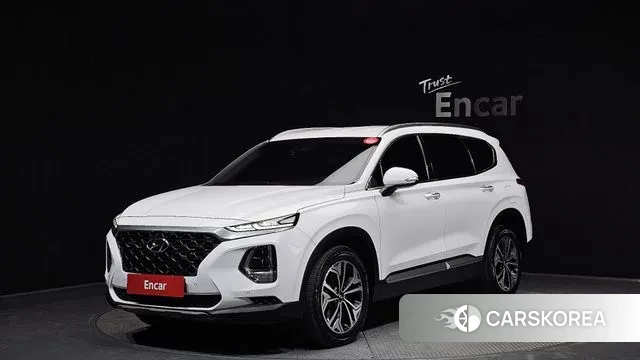 Hyundai Santa Fe TM 2020 Белый из Кореи
