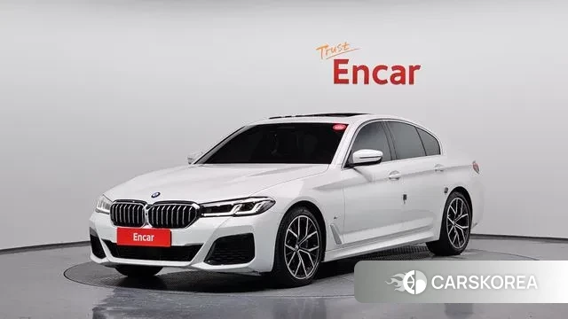 BMW 5 Series (G30) 2021 Белый из Кореи