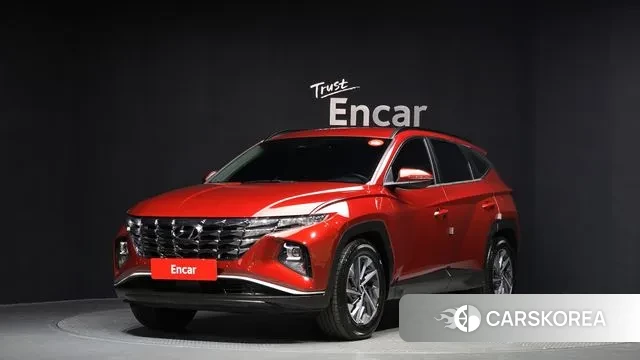 Hyundai Tucson (NX4) 2021 Красный из Кореи