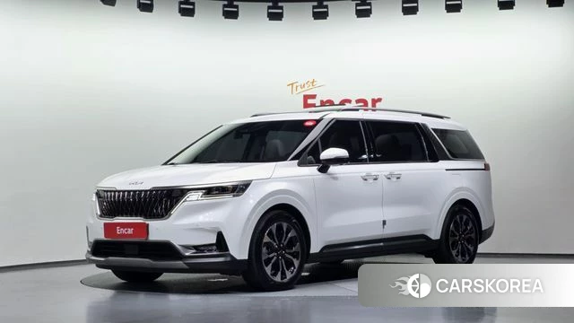 Kia Carnival 4th generation 2022 Белый из Кореи