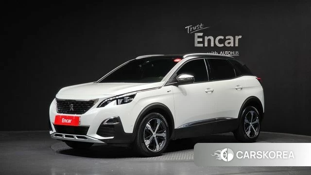 Peugeot 3008 second generation 2019 Белый из Кореи