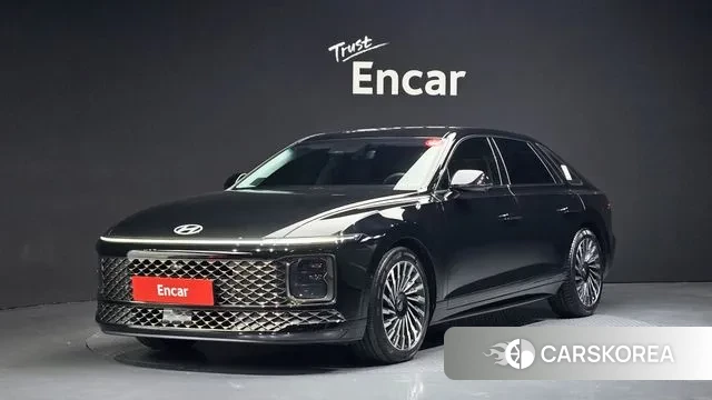 Hyundai Grandeur (GN7) 2023 Черный из Кореи