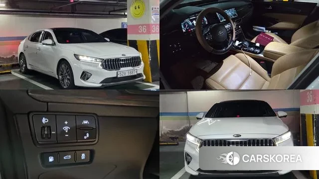 Kia K7 Premier 2019 Белый из Кореи