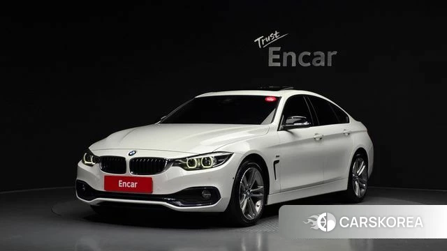 BMW 4 Series (F32) 2018 Белый из Кореи