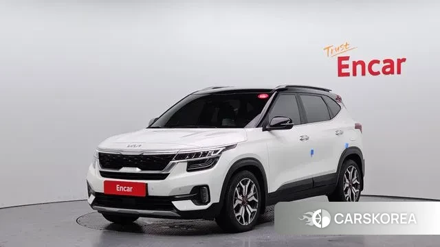 Kia Seltos 2022 Белый из Кореи