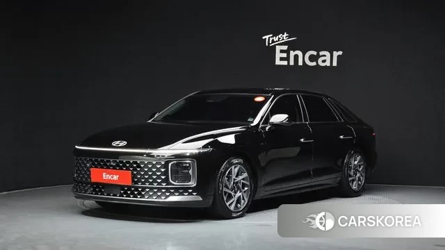 Hyundai Grandeur Hybrid (GN7) 2023 Черный из Кореи