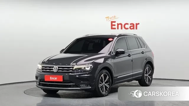 Volkswagen Tiguan second Generation 2018 Серый из Кореи