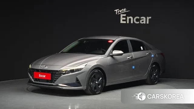 Hyundai Avante Hybrid (CN7) 2021 Серый из Кореи