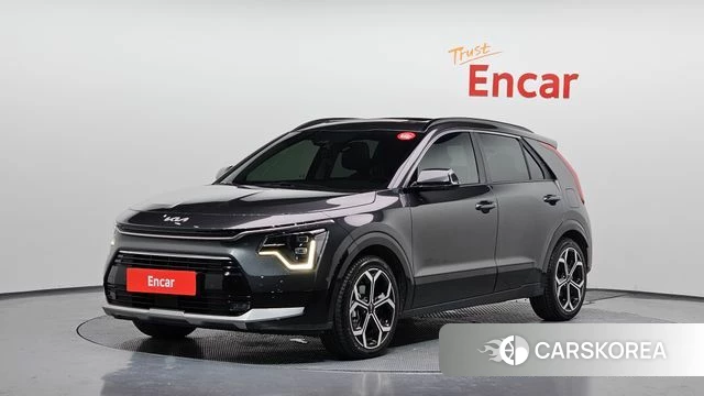 Kia Di Ol Nu Niro 2022 Серый из Кореи