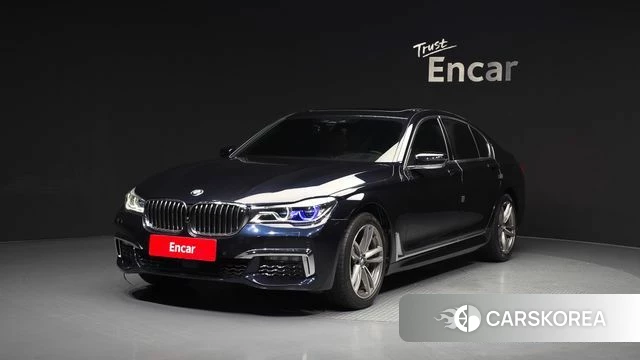 BMW 7 Series (G11) 2018 Синий из Кореи