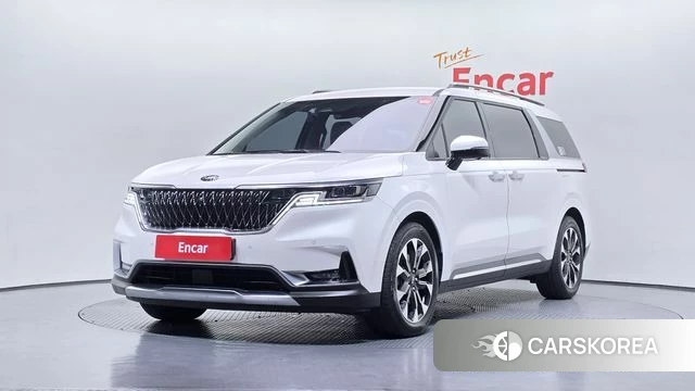 Kia Carnival 4th generation 2020 Белый из Кореи