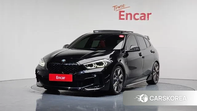 BMW 1 Series (F40) 2021 Черный из Кореи