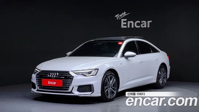 Audi A6 (C8) 2021 Белый из Кореи