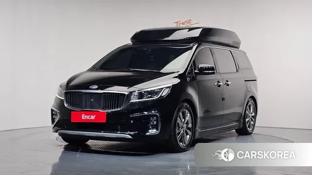 Kia The New Carnival 2019 Черный из Кореи
