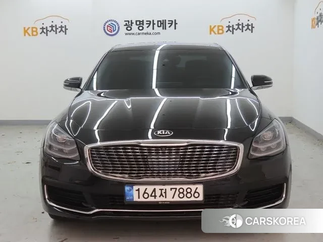 Kia More K9 2021 Черный из Кореи