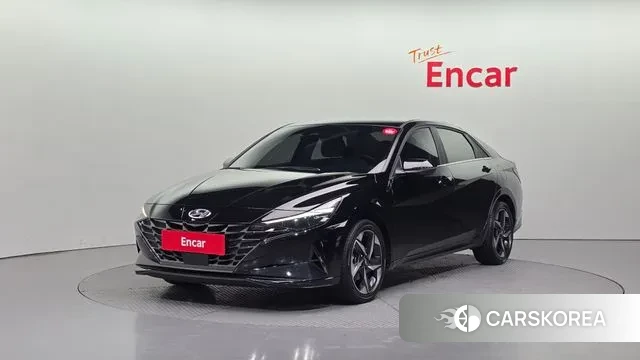 Hyundai Avante (CN7) 2022 Черный из Кореи