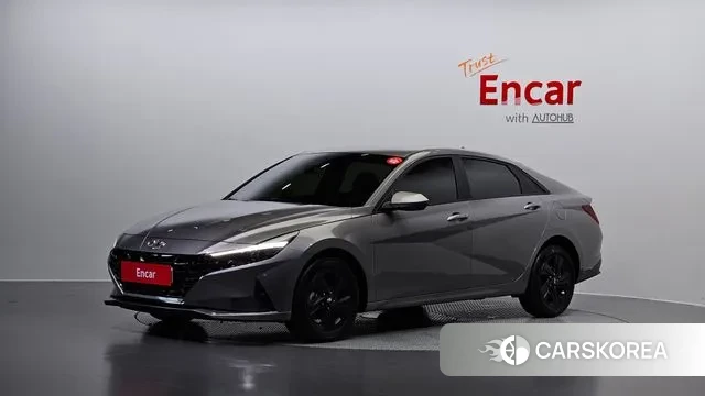 Hyundai Avante (CN7) 2022 Серый из Кореи