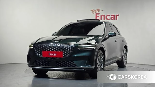 Genesis Electrified GV70 2022 Зеленый из Кореи