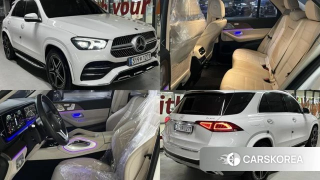Mercedes-Benz GLE-Class W167 2021 Белый из Кореи
