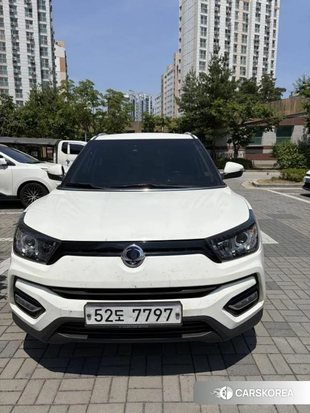 Ssangyong Tivoli Armor 2018 Белый из Кореи