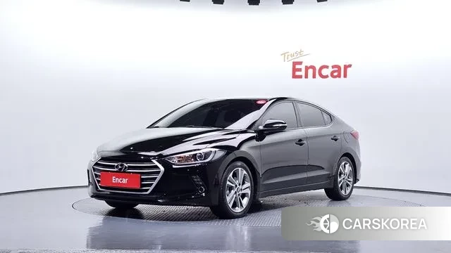 Hyundai Avante AD 2018 Черный из Кореи