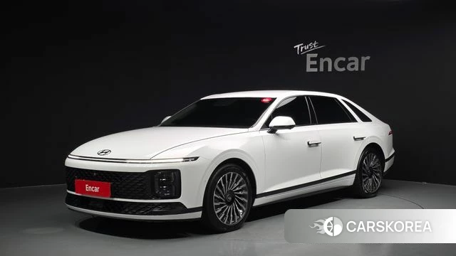 Hyundai Grandeur (GN7) 2024 Белый из Кореи