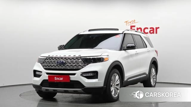 Ford Explorer 6th Generation 2021 Белый из Кореи