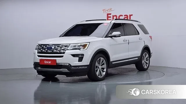 Ford Explorer 2018 Белый из Кореи