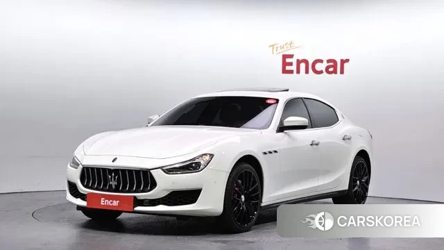 Maserati Ghibli 2019 Белый из Кореи