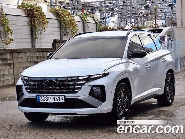Hyundai Tucson Hybrid (NX4) 2023 Белый из Кореи