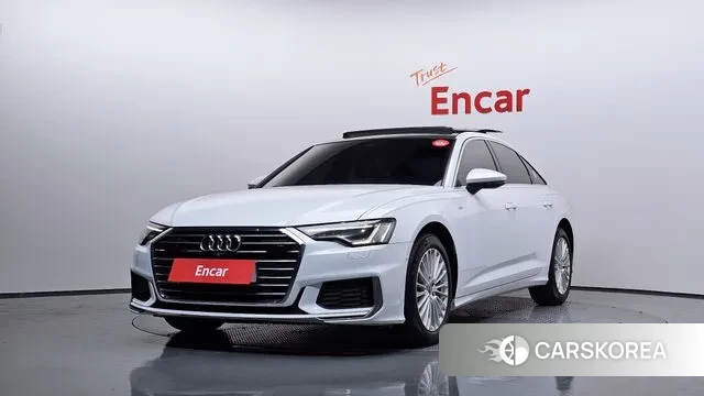 Audi A6 (C8) 2021 Белый из Кореи
