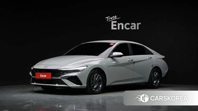 Hyundai The New Avante (CN7) 2023 Серебристо-серый из Кореи