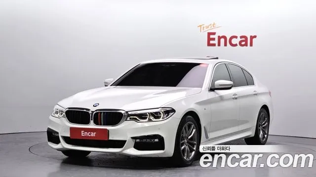 BMW 5 Series (G30) 2018 Белый из Кореи