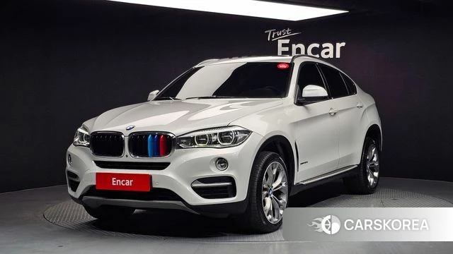 BMW X6 (F16) 2018 Белый из Кореи