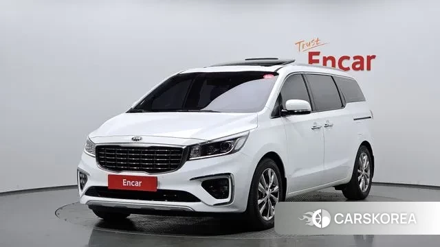 Kia The New Carnival 2019 Белый из Кореи