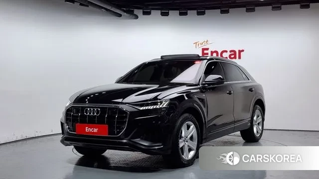 Audi Q8 (4M) 2020 Черный из Кореи