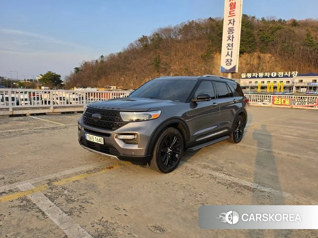 Ford Explorer 6th Generation 2022 Серый из Кореи