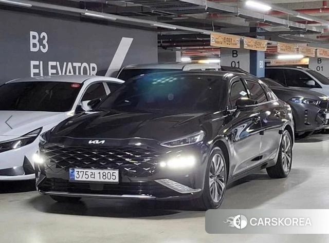 Kia K8 2022 Черный из Кореи
