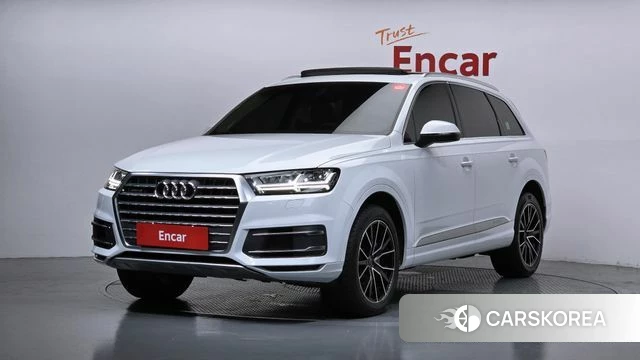 Audi Q7 (4M) 2019 Белый из Кореи