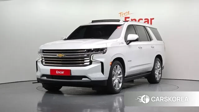Chevrolet (GM Daewoo) Tahoe 2023 Белый из Кореи