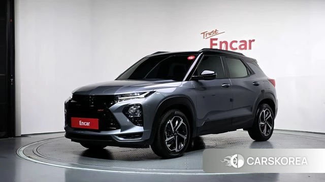 Chevrolet (GM Daewoo) Trailblazer 2021 Серый из Кореи
